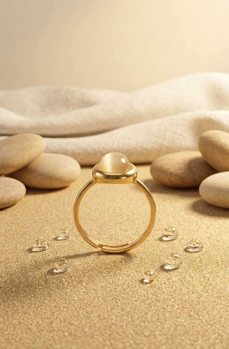 Moonstone ring