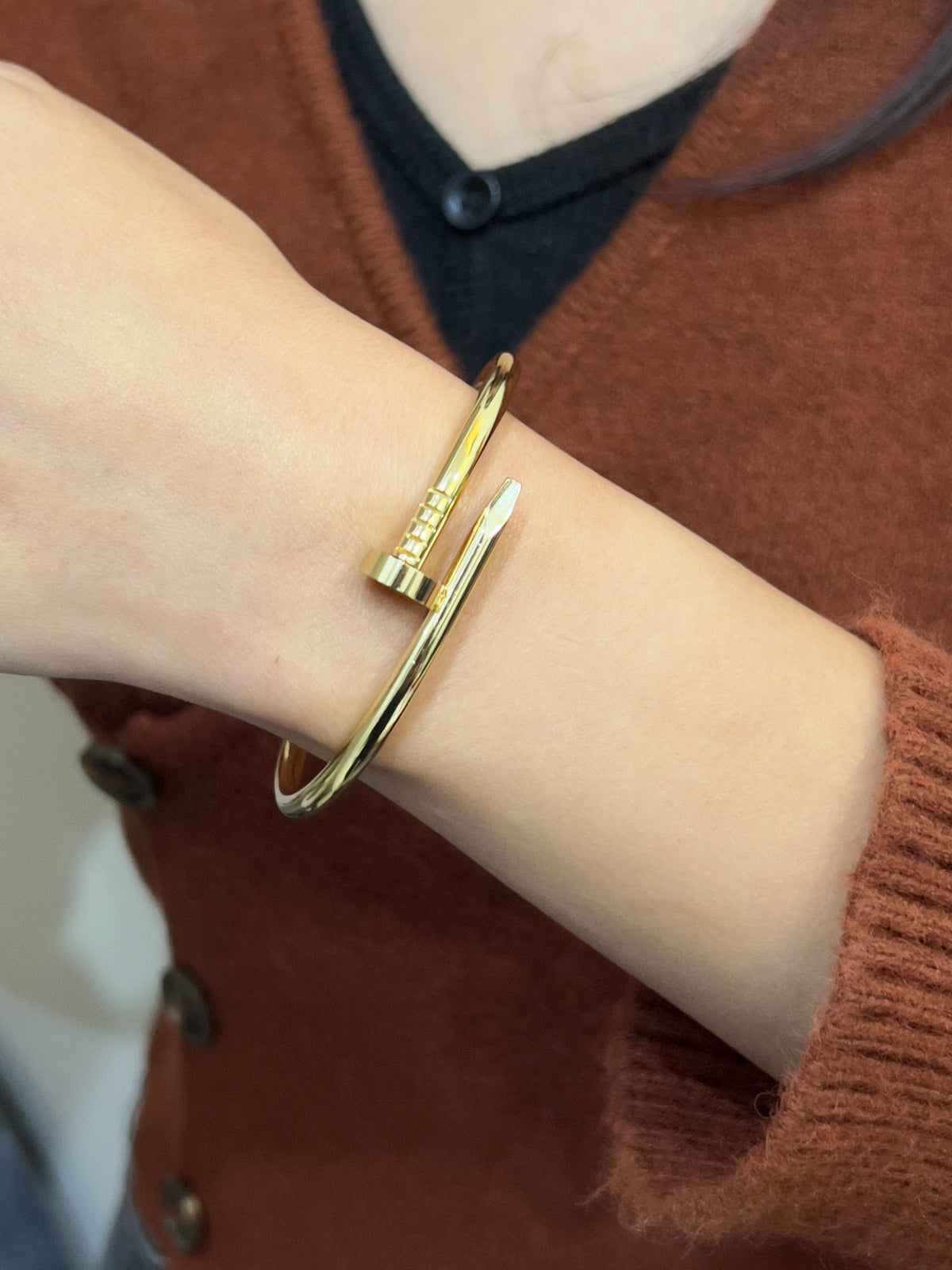Nail Screw Bracelet
