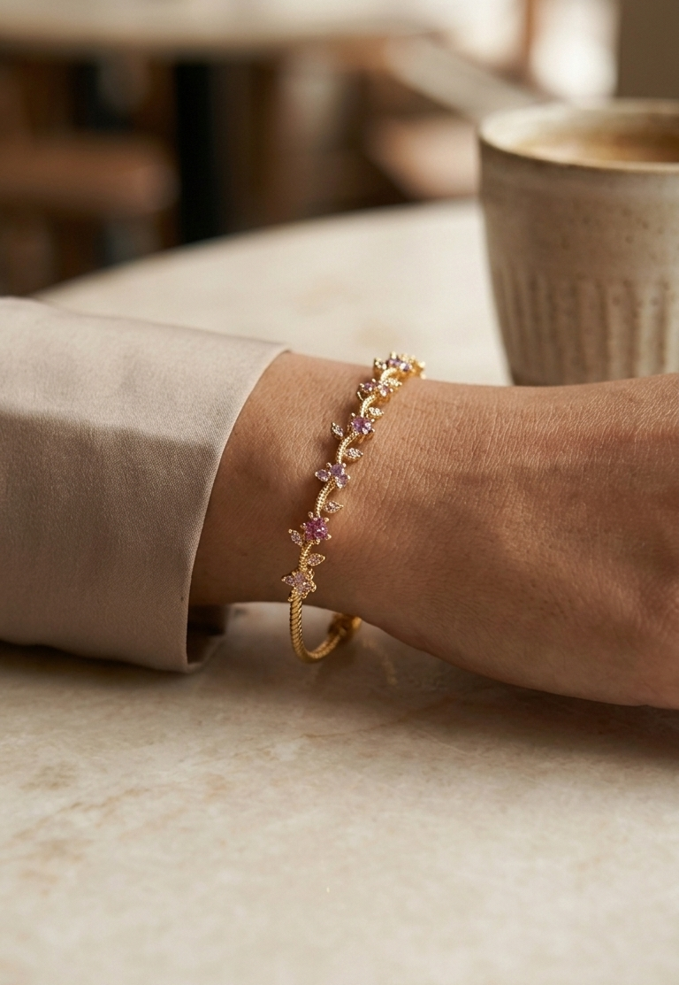 Lavender vine kada