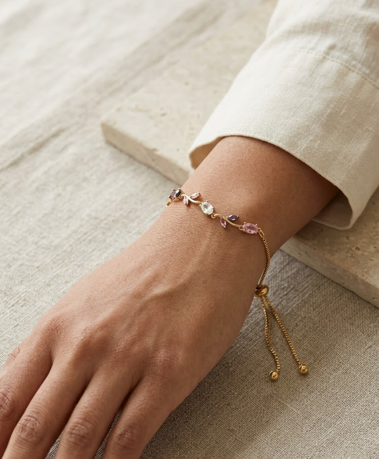Tulip aura bracelet