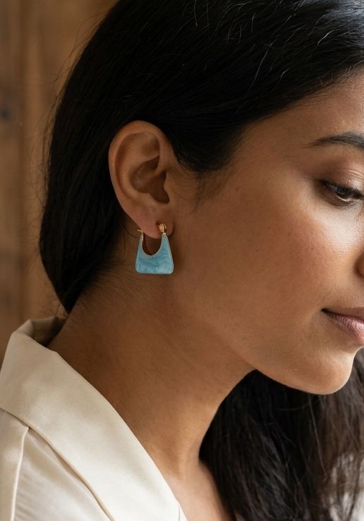Ocean mist earrings