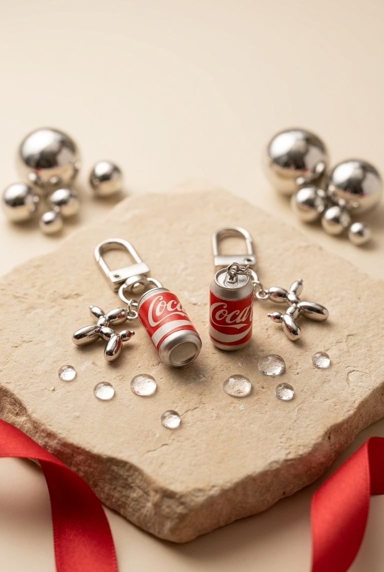 coke keychain