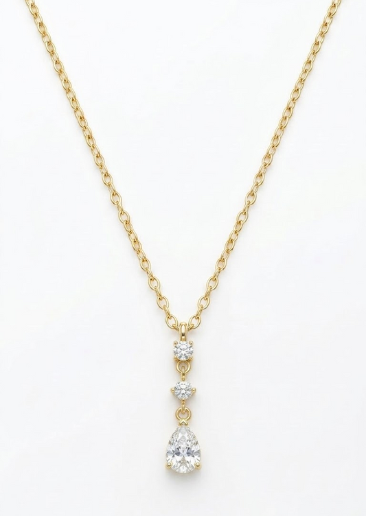 Teardrop necklace
