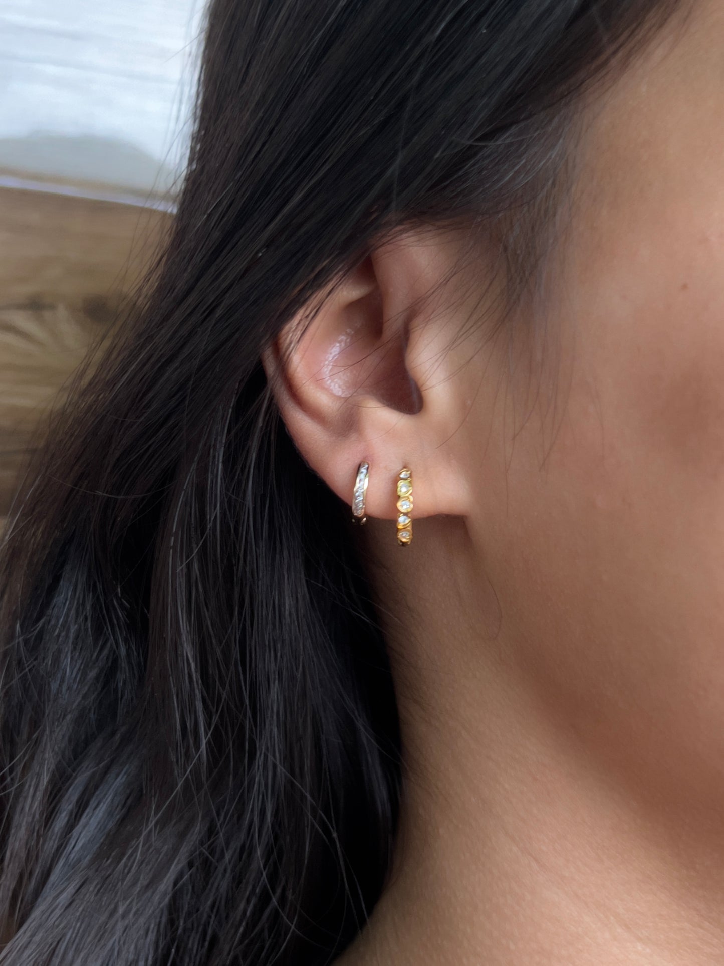 Mini heart hoops