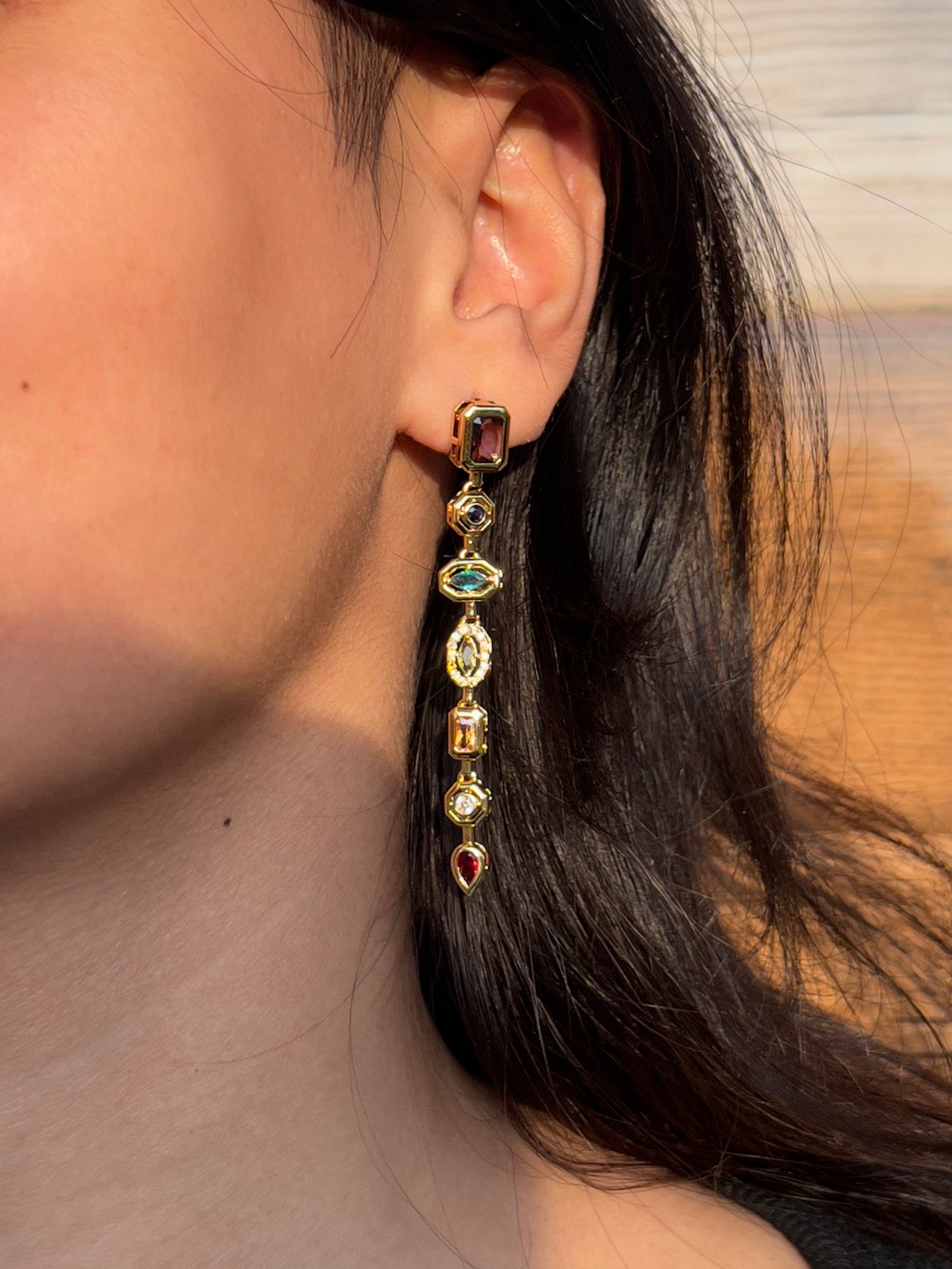Gemfall Earrings