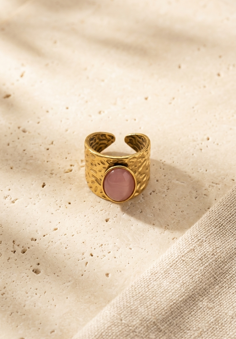 Blush Aura ring