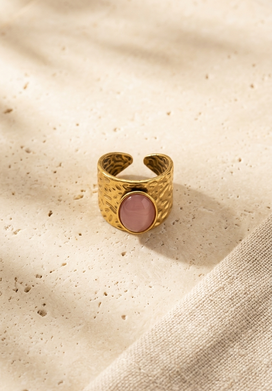 Blush Aura ring