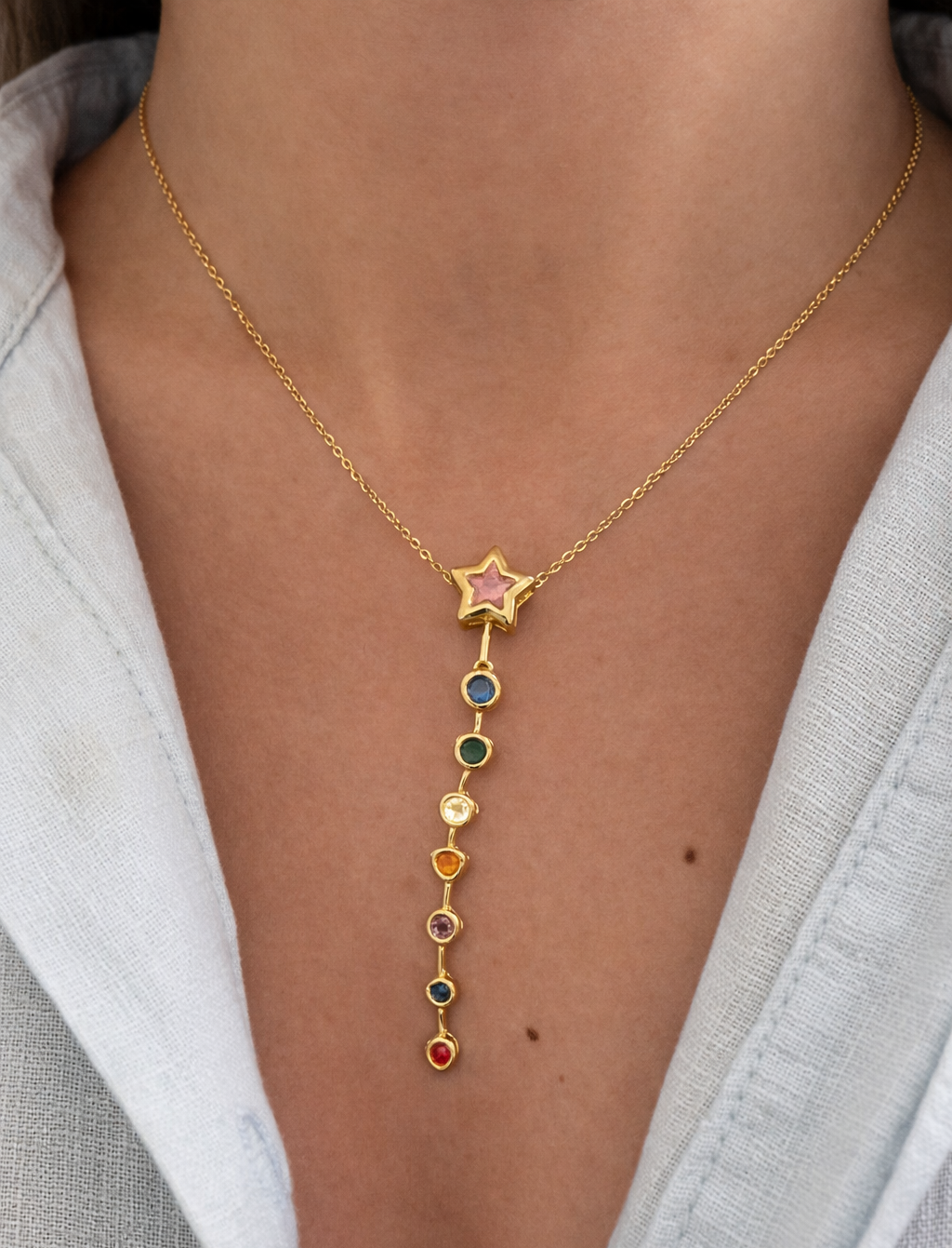 Star Gemfall Necklace