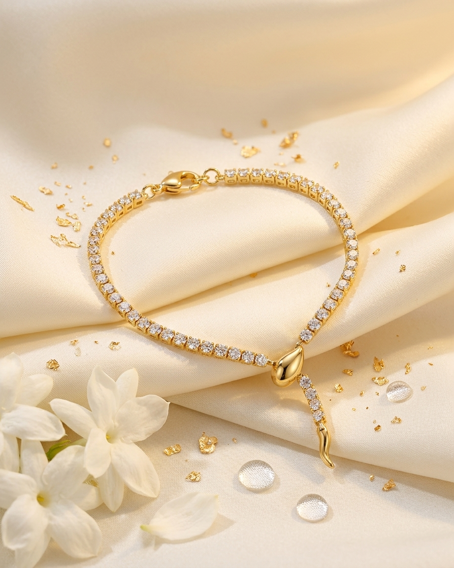 Stellar drop bracelet