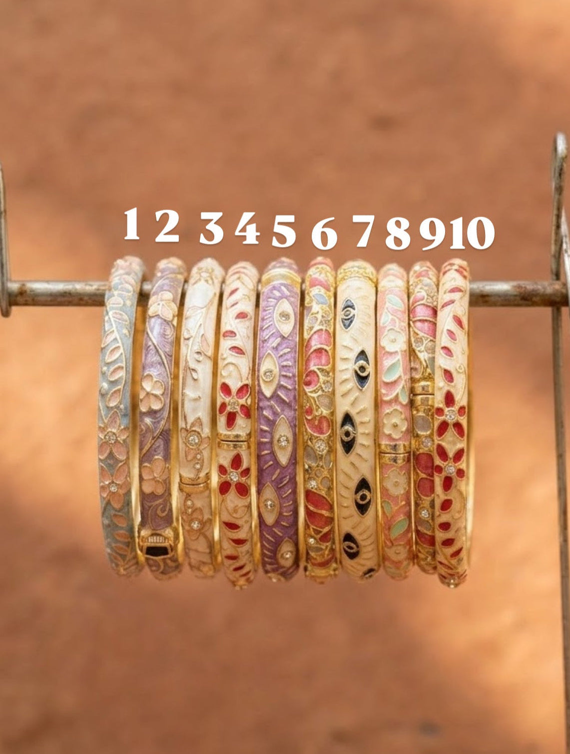 Enamel Bangles