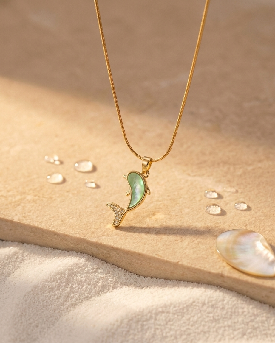 Dolphine dream necklace