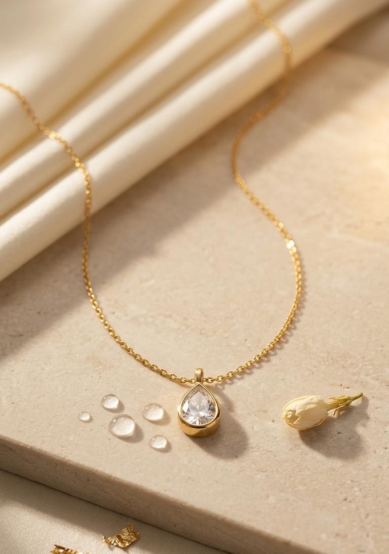 Timeless spark necklace