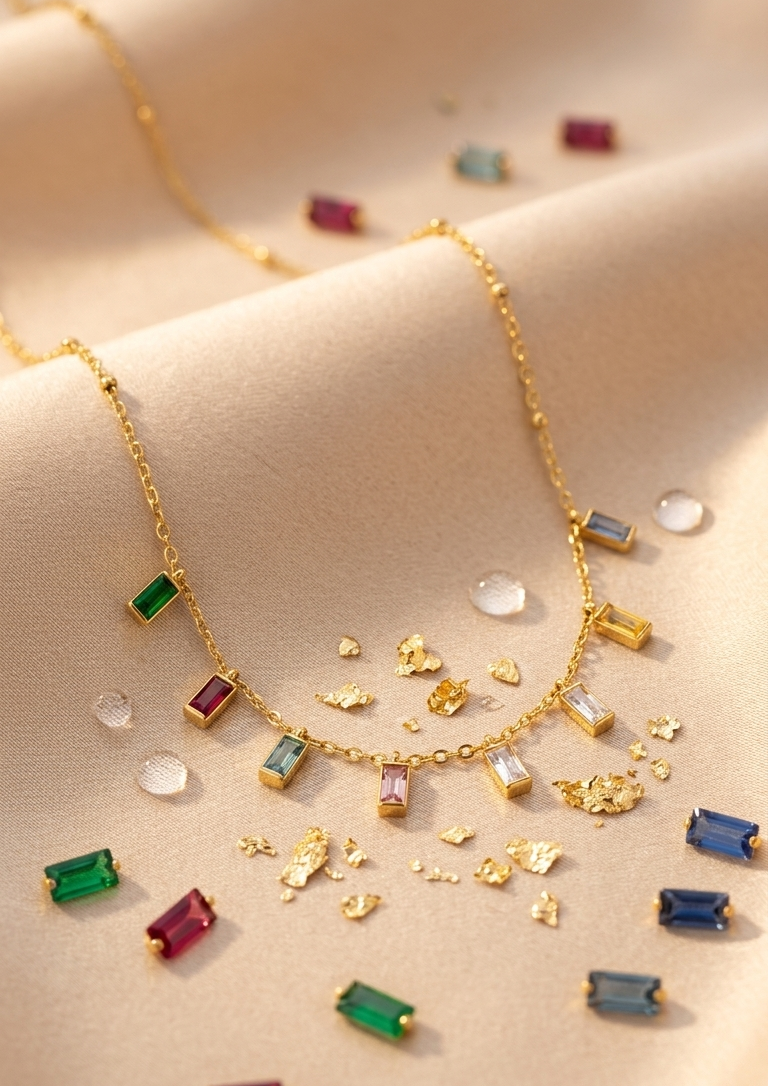 Sienna drop necklace