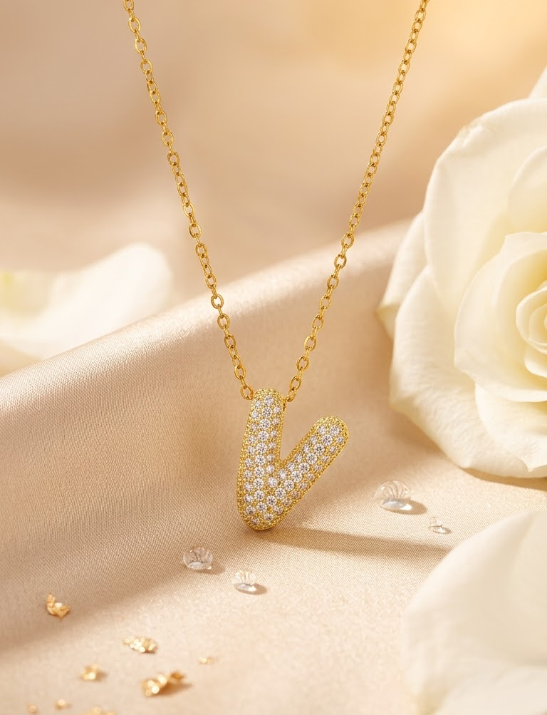 Initial Necklaces
