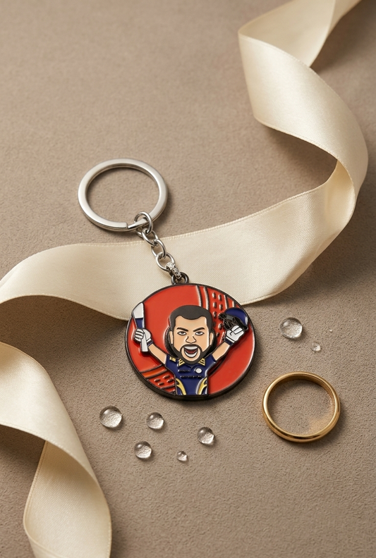 Cricket Craze keychain