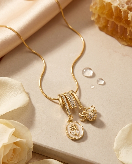 Tropic charm necklace