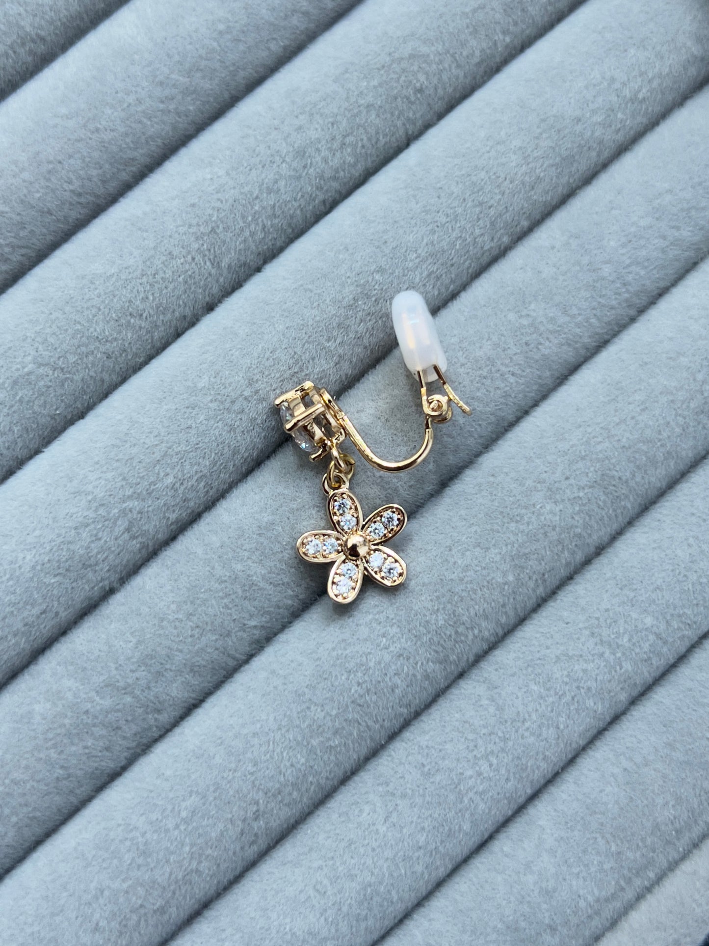 Crystal Petal Earrings