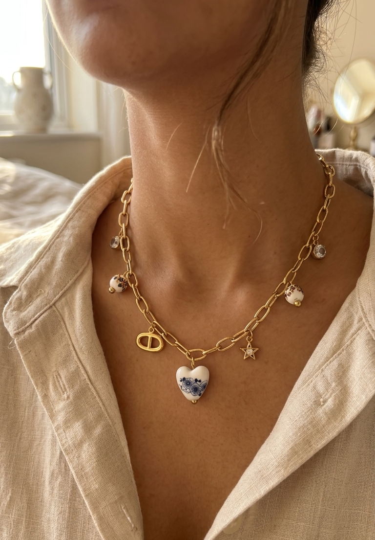 Marabelle charm necklace