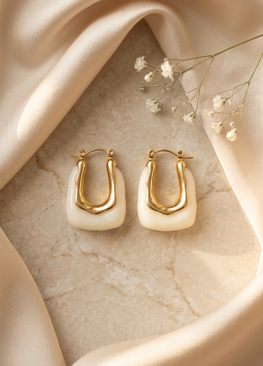 Moonlace hoops