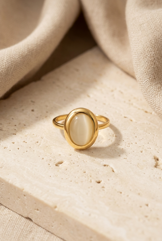 Moonstone ring