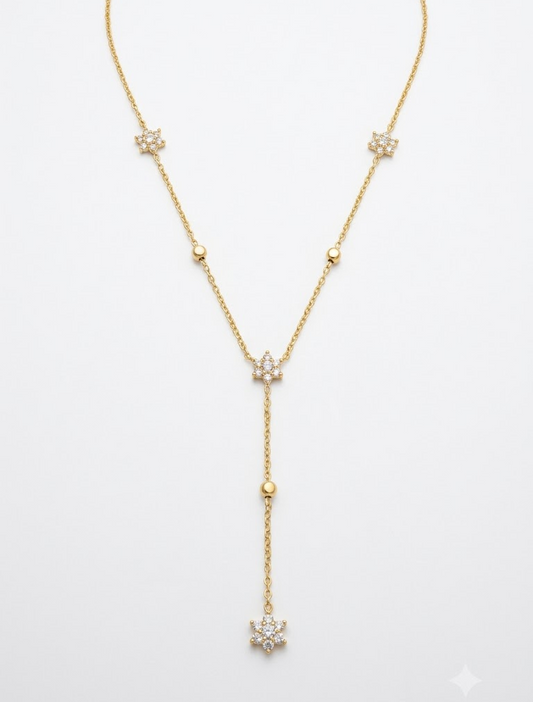 Twinkle trail necklace