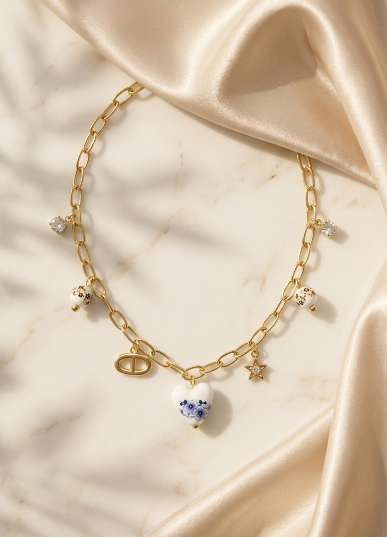 Marabelle charm necklace