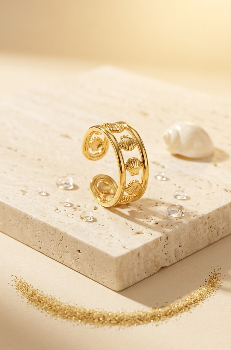 Seashell ring