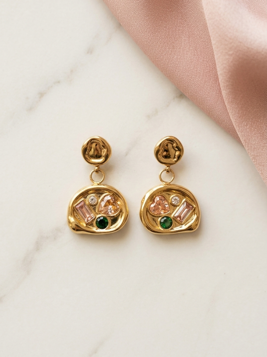 Palette earrings