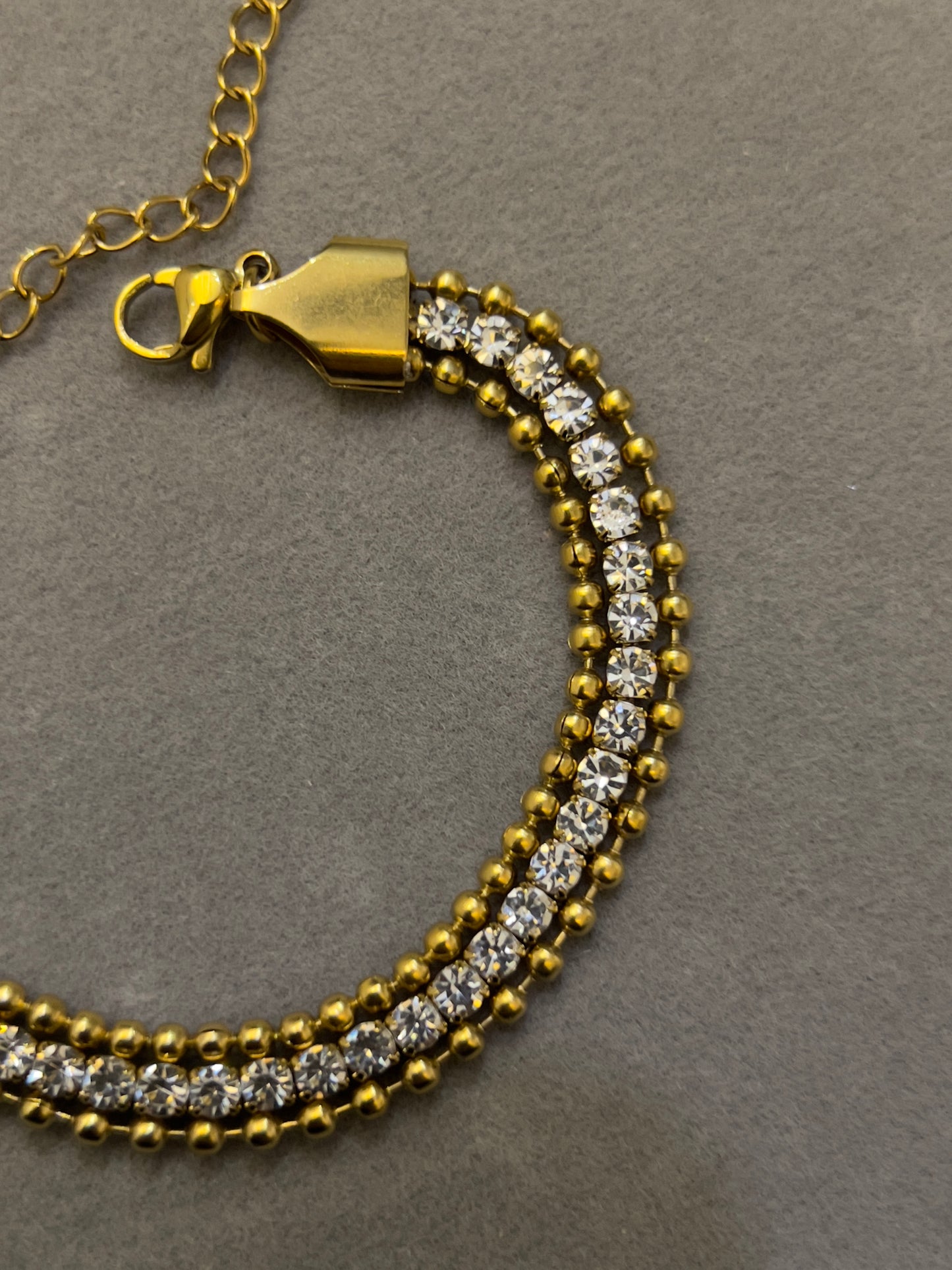 Double Line Tennis Bracelet