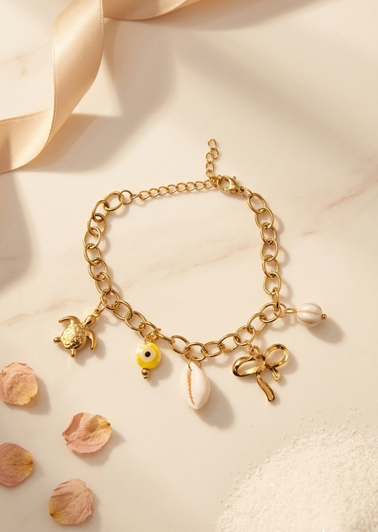 Golden tide bracelet