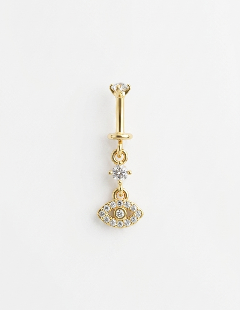 Evil eye piercing