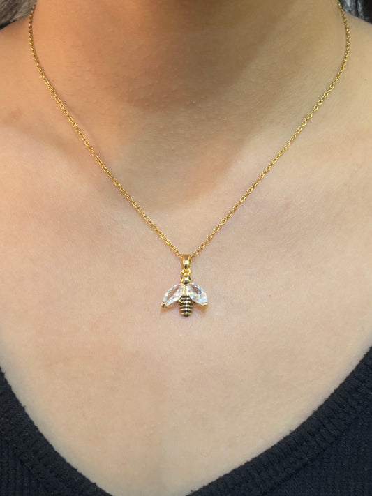 Bee Charm Necklace