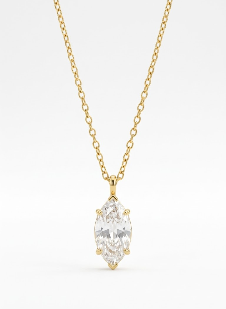 Marquise necklace
