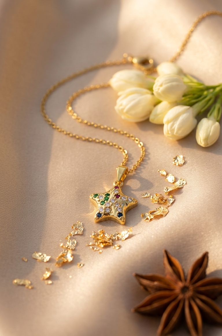 Lucky star necklace
