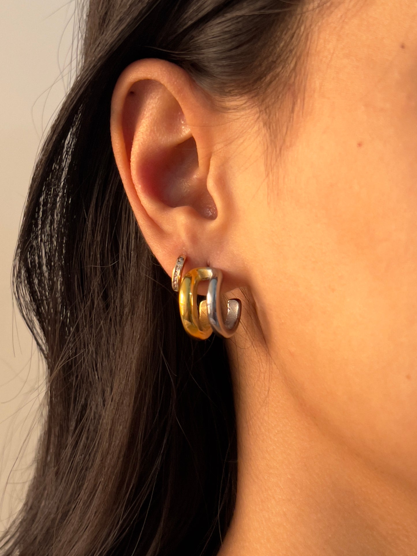 Aura twist earrings