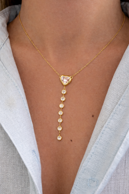 Heartfall Gem Necklace