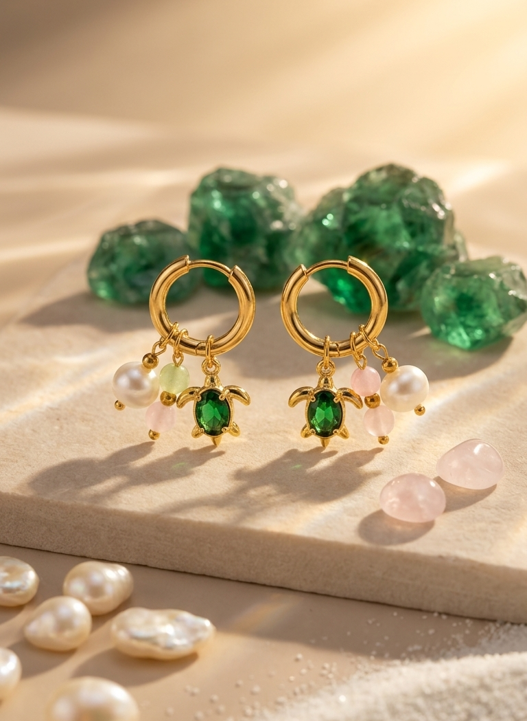 Turtle tressure hoops