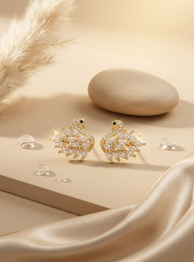 Swan stud