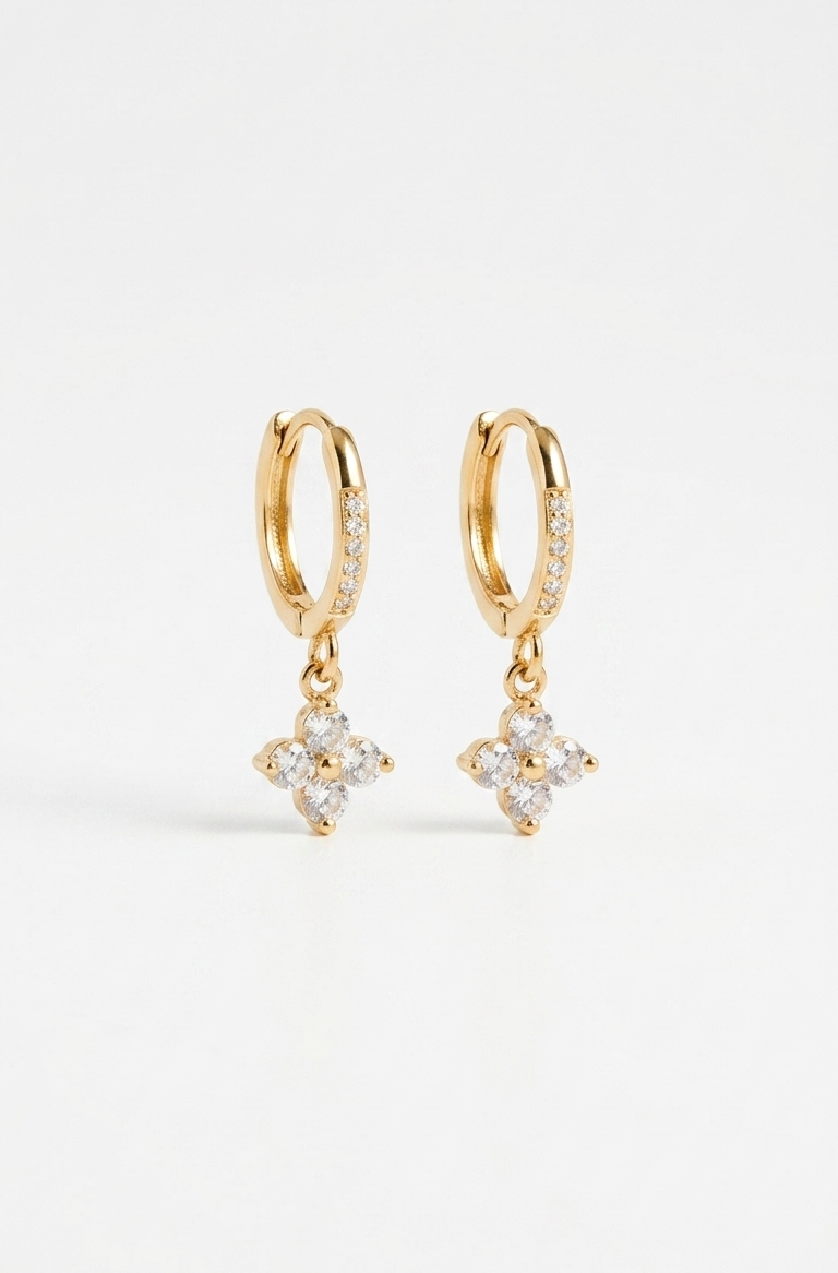 Flora spark earrings