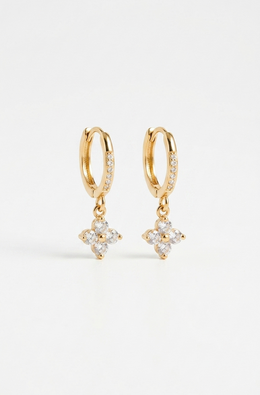 Flora spark earrings