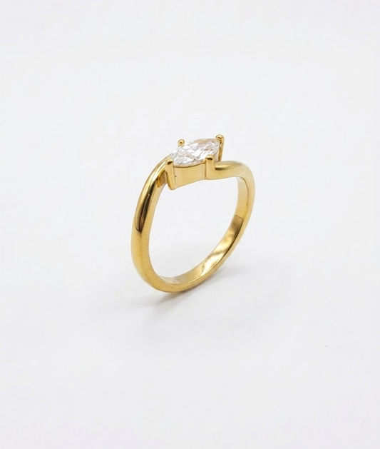 Marquise glow ring