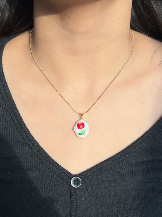 Tulip Locket
