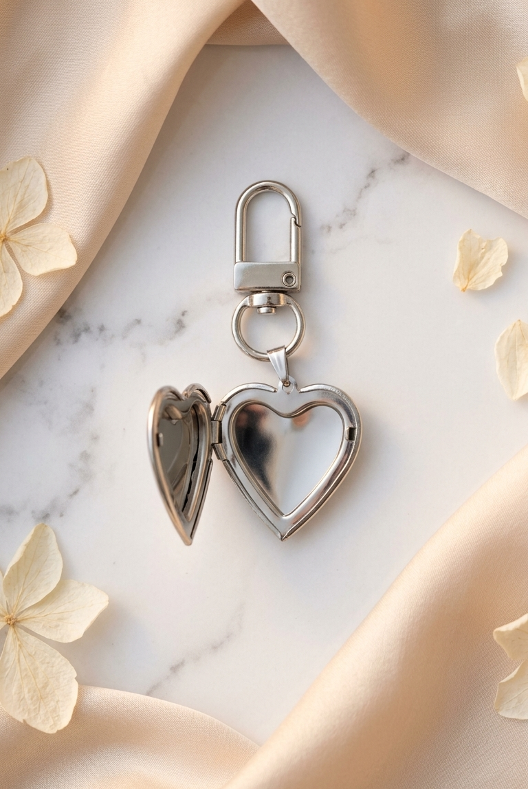 Locket bagcharm