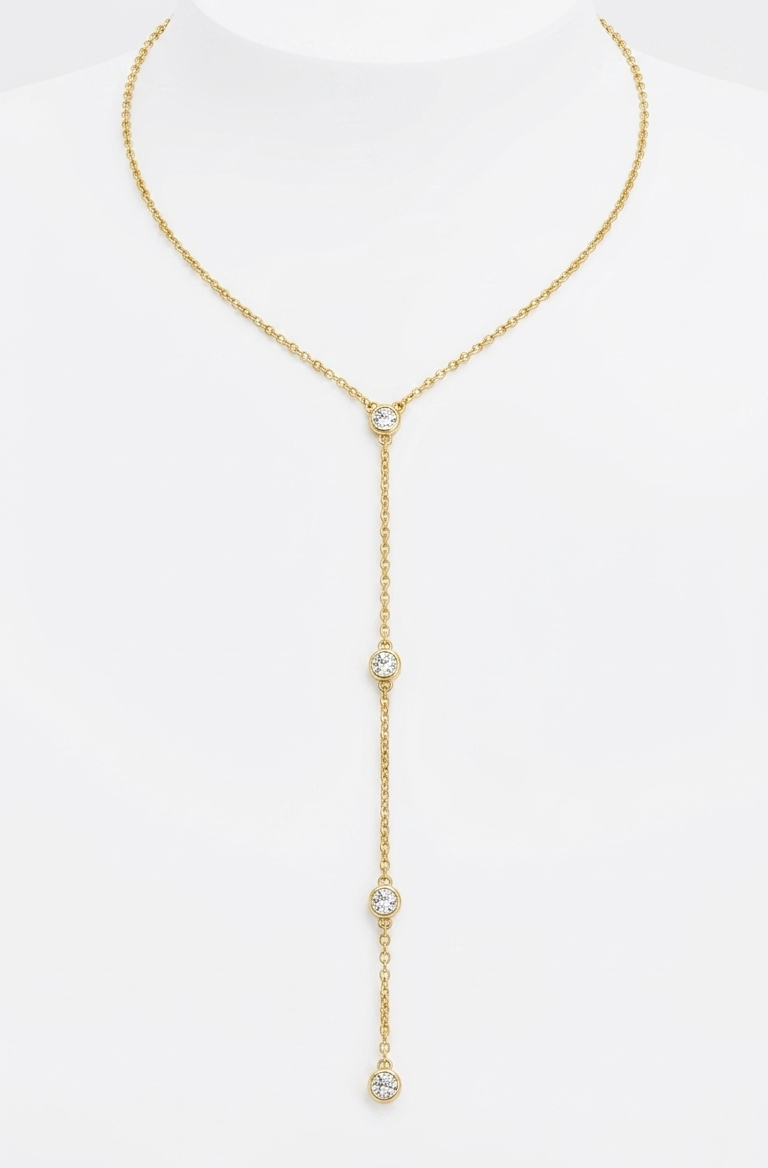 Celeste drop necklace