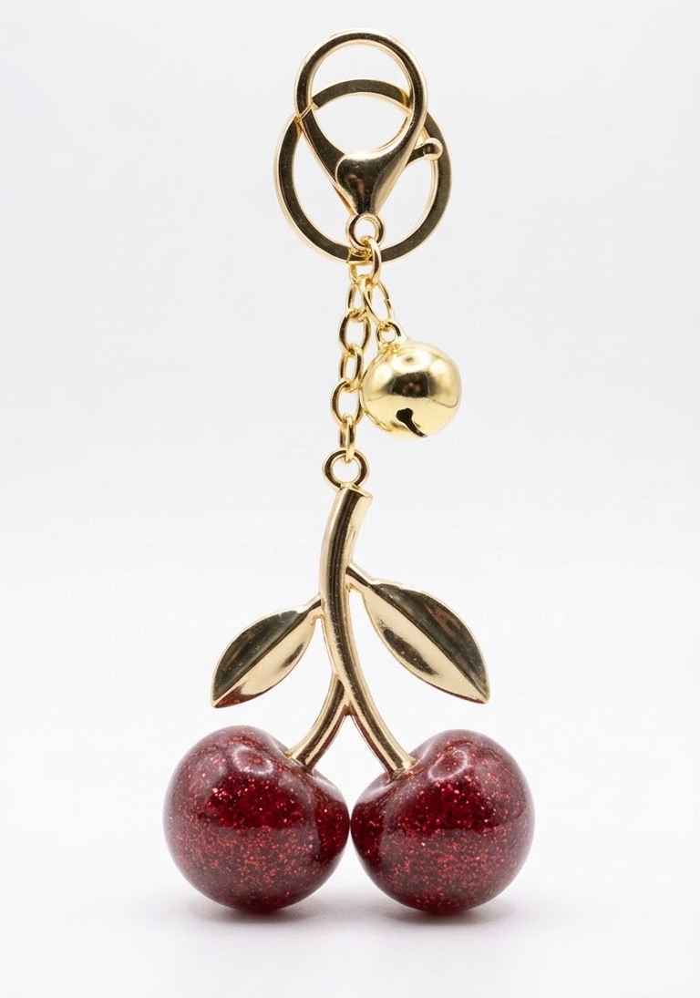 Cherry keychain