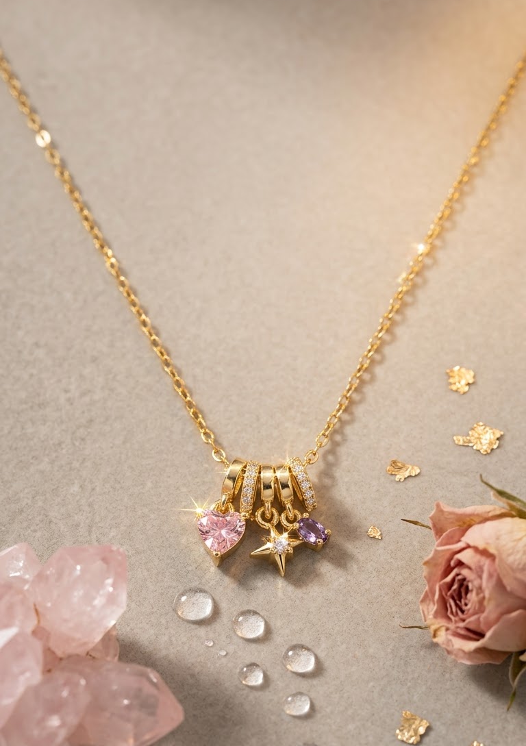 Lovespell charm necklace