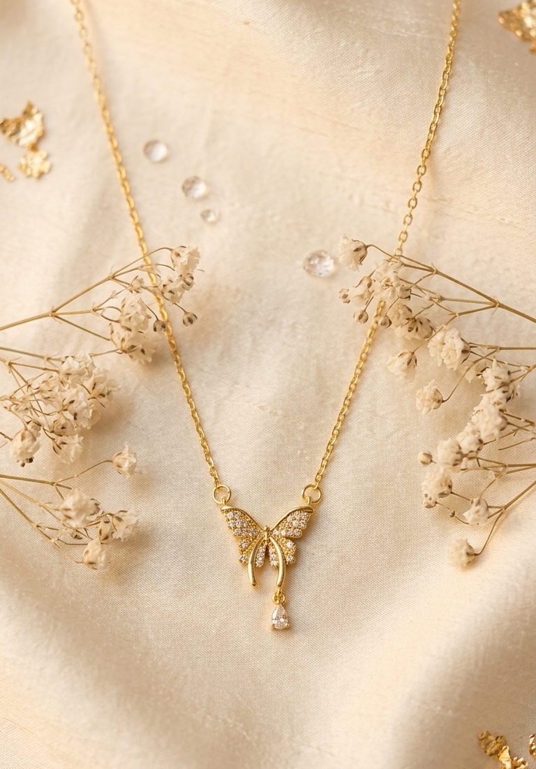 Butterfly grace necklace