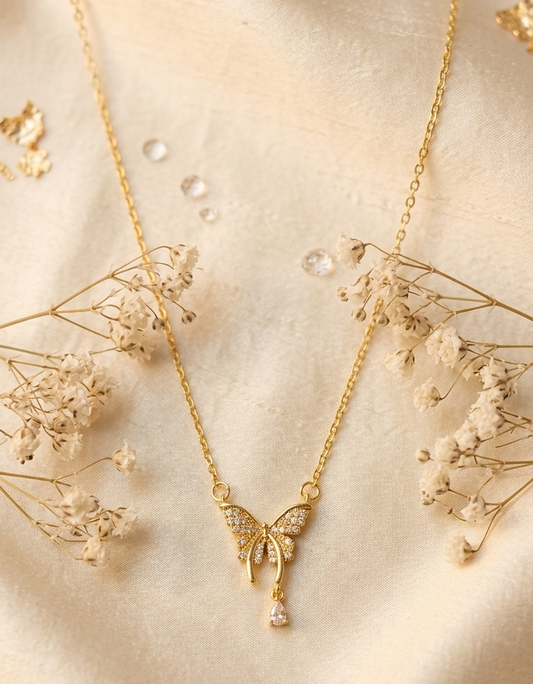 Butterfly grace necklace