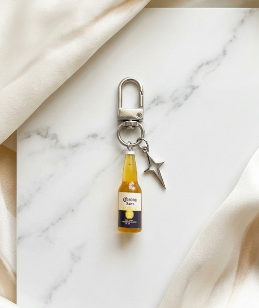 Corona keychain