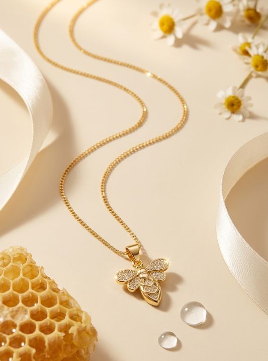 Bee Charm Necklace